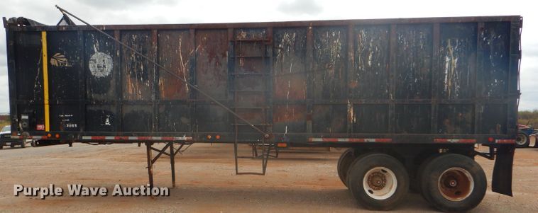 image for item DD4475 1995 Chief CHTD3057 end dump trailer