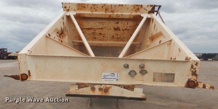 image for item DD4476 2009 Trail Blazer S-4002 bottom dump trailer