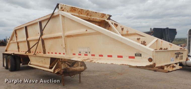 image for item DD4476 2009 Trail Blazer S-4002 bottom dump trailer