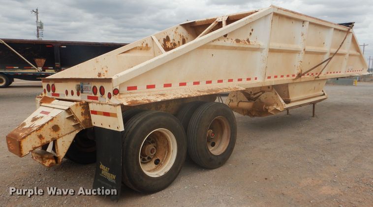 image for item DD4476 2009 Trail Blazer S-4002 bottom dump trailer