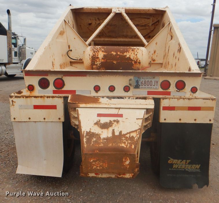 image for item DD4476 2009 Trail Blazer S-4002 bottom dump trailer