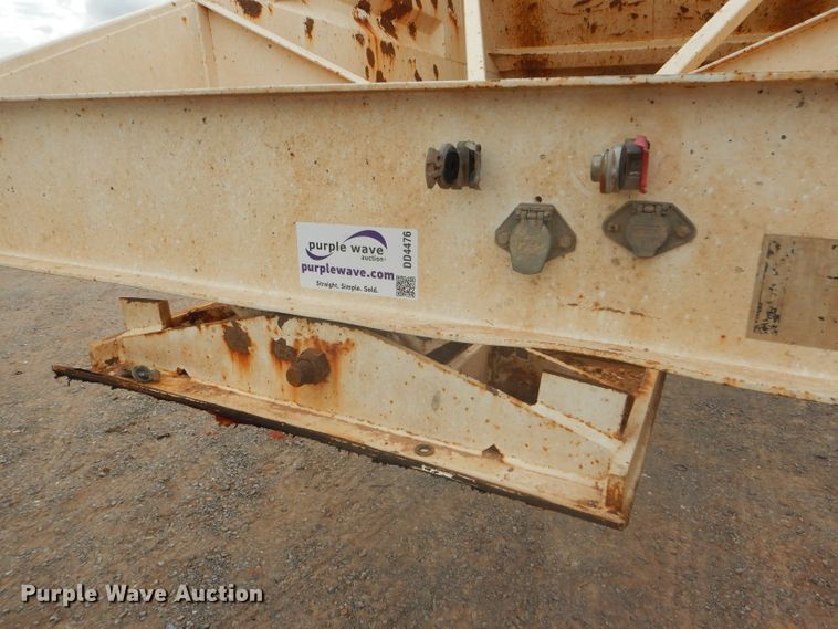 image for item DD4476 2009 Trail Blazer S-4002 bottom dump trailer