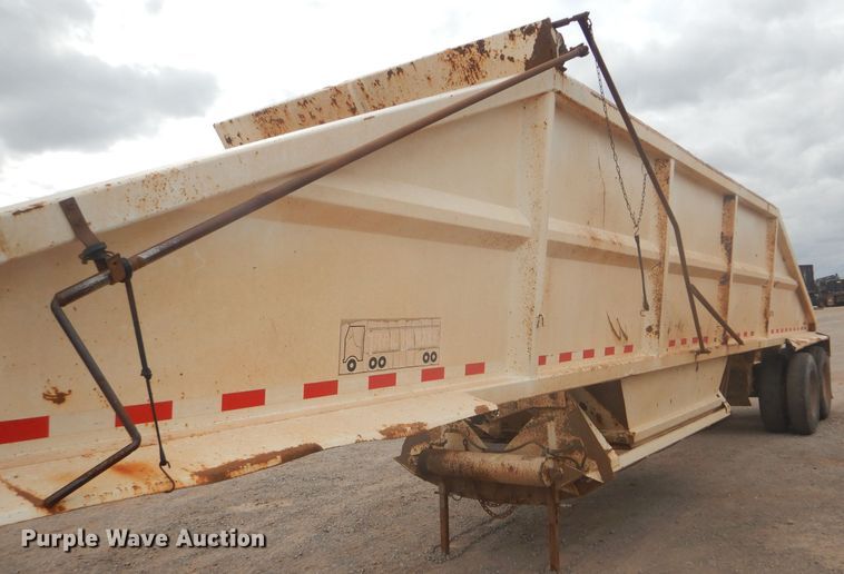 image for item DD4476 2009 Trail Blazer S-4002 bottom dump trailer