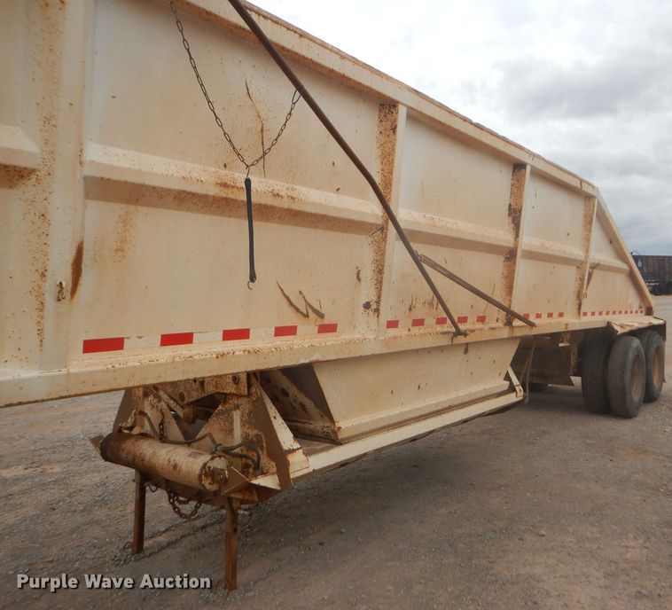 image for item DD4476 2009 Trail Blazer S-4002 bottom dump trailer