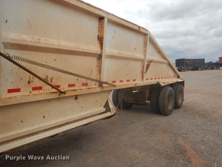 image for item DD4476 2009 Trail Blazer S-4002 bottom dump trailer