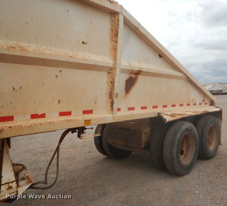 image for item DD4476 2009 Trail Blazer S-4002 bottom dump trailer