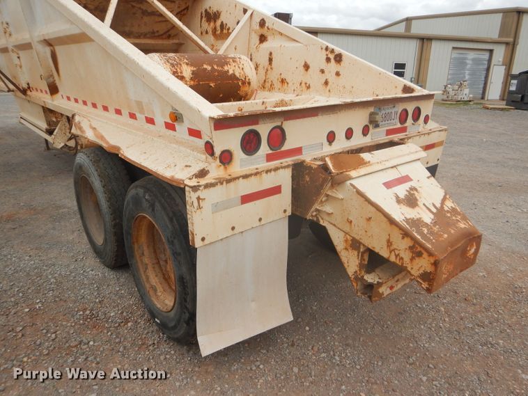 image for item DD4476 2009 Trail Blazer S-4002 bottom dump trailer