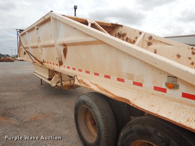 image for item DD4476 2009 Trail Blazer S-4002 bottom dump trailer