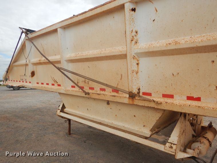 image for item DD4476 2009 Trail Blazer S-4002 bottom dump trailer