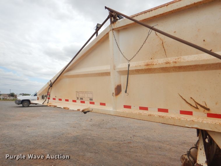 image for item DD4476 2009 Trail Blazer S-4002 bottom dump trailer