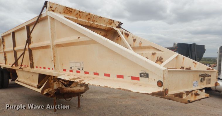 image for item DD4476 2009 Trail Blazer S-4002 bottom dump trailer