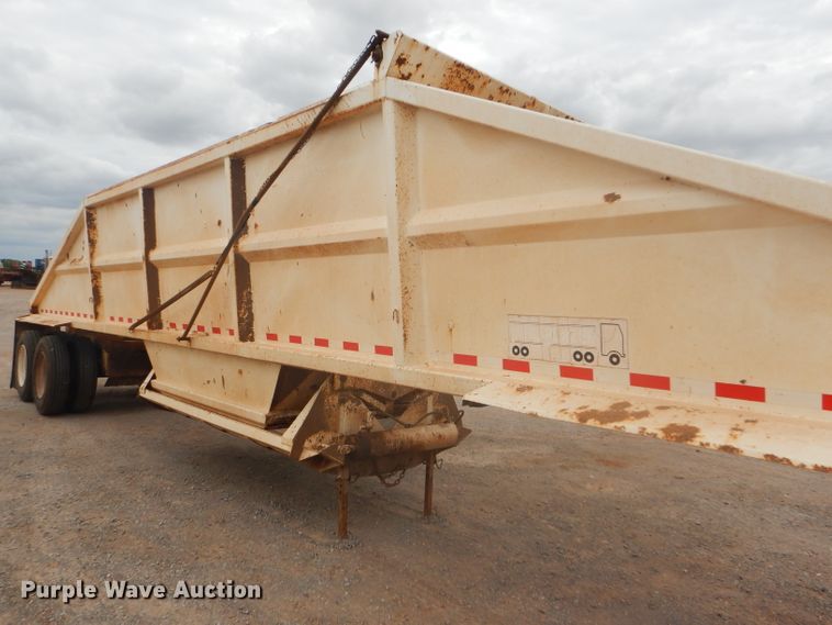 image for item DD4476 2009 Trail Blazer S-4002 bottom dump trailer