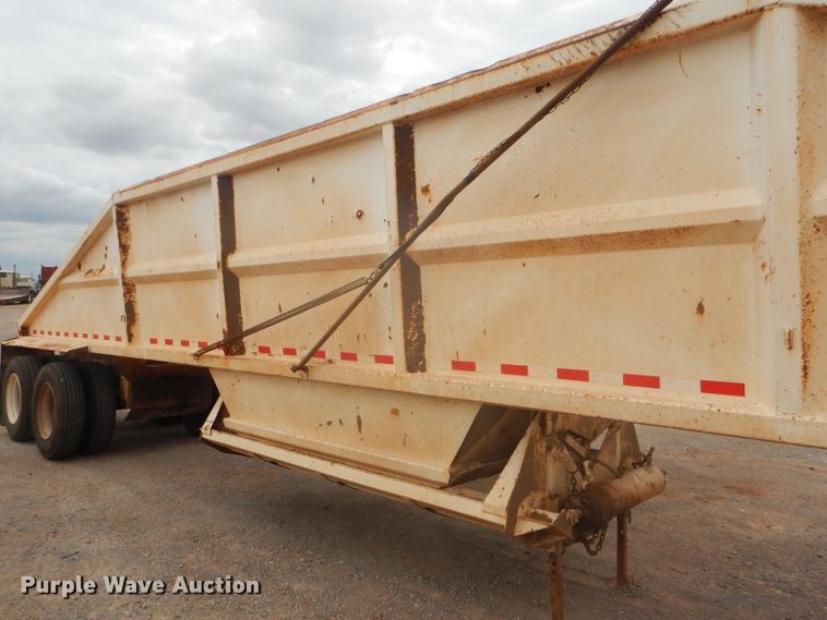 image for item DD4476 2009 Trail Blazer S-4002 bottom dump trailer