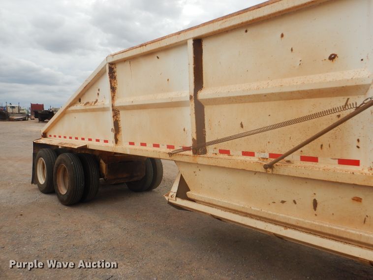 image for item DD4476 2009 Trail Blazer S-4002 bottom dump trailer