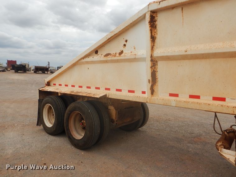 image for item DD4476 2009 Trail Blazer S-4002 bottom dump trailer