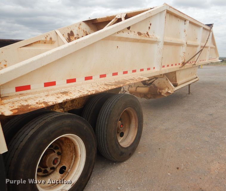 image for item DD4476 2009 Trail Blazer S-4002 bottom dump trailer