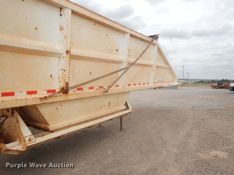 image for item DD4476 2009 Trail Blazer S-4002 bottom dump trailer