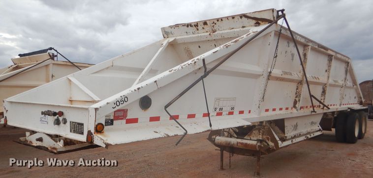 image for item DD4477 2009 Trail Blazer S-4002 bottom dump trailer