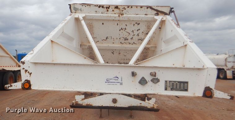 image for item DD4477 2009 Trail Blazer S-4002 bottom dump trailer