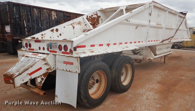 image for item DD4477 2009 Trail Blazer S-4002 bottom dump trailer