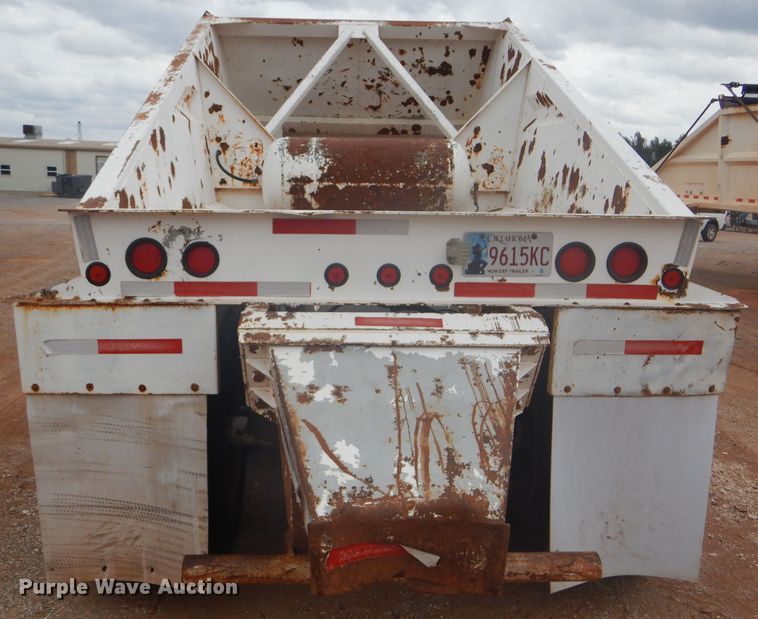 image for item DD4477 2009 Trail Blazer S-4002 bottom dump trailer