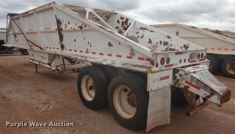 image for item DD4477 2009 Trail Blazer S-4002 bottom dump trailer