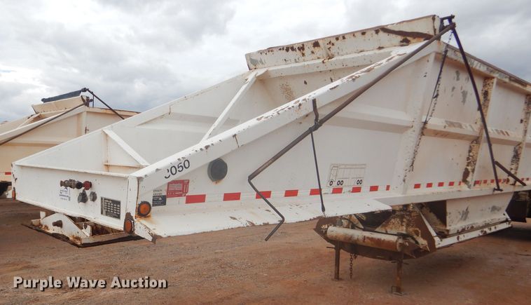 image for item DD4477 2009 Trail Blazer S-4002 bottom dump trailer