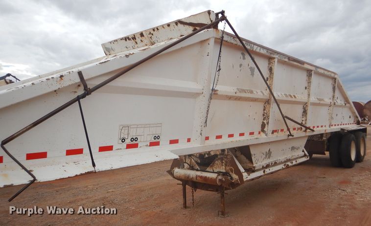 image for item DD4477 2009 Trail Blazer S-4002 bottom dump trailer