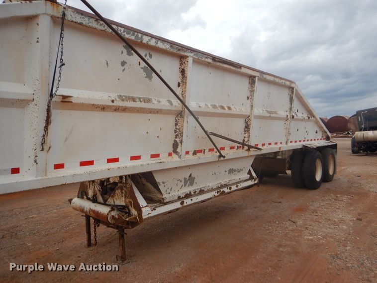 image for item DD4477 2009 Trail Blazer S-4002 bottom dump trailer