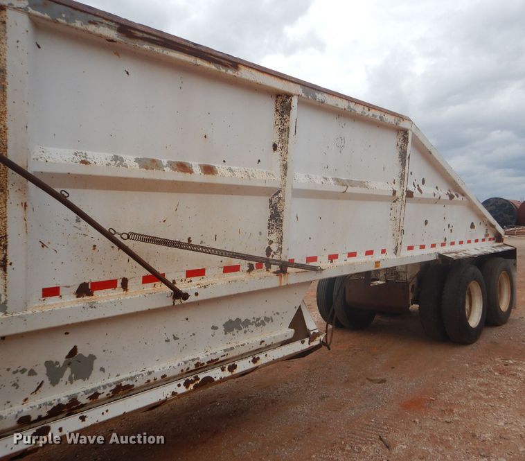 image for item DD4477 2009 Trail Blazer S-4002 bottom dump trailer