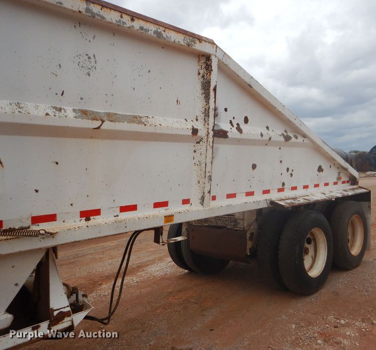 image for item DD4477 2009 Trail Blazer S-4002 bottom dump trailer