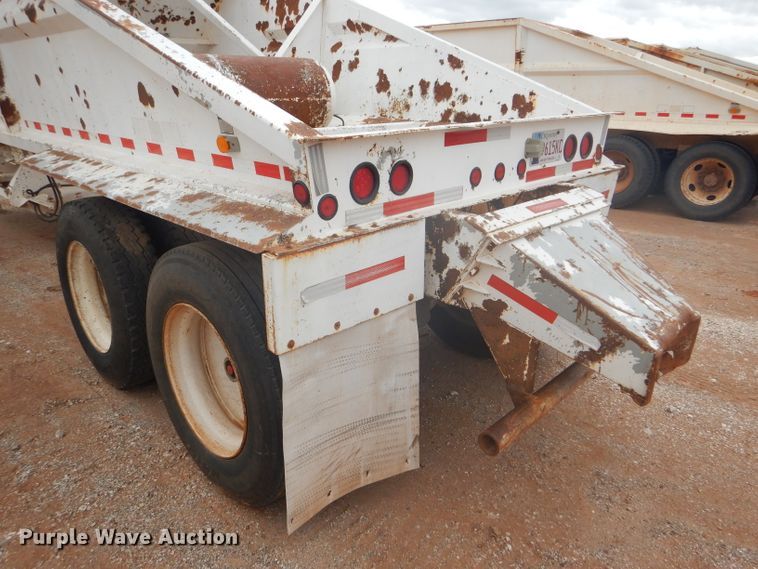 image for item DD4477 2009 Trail Blazer S-4002 bottom dump trailer