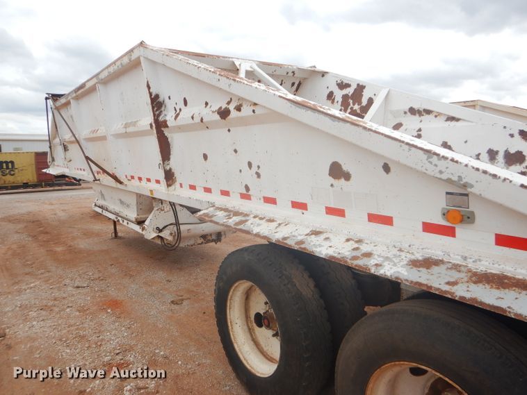 image for item DD4477 2009 Trail Blazer S-4002 bottom dump trailer