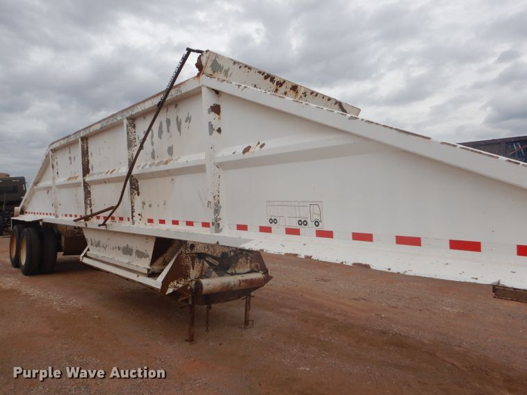 image for item DD4477 2009 Trail Blazer S-4002 bottom dump trailer