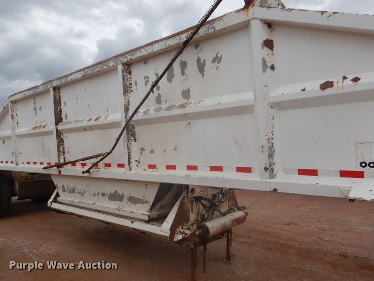 image for item DD4477 2009 Trail Blazer S-4002 bottom dump trailer