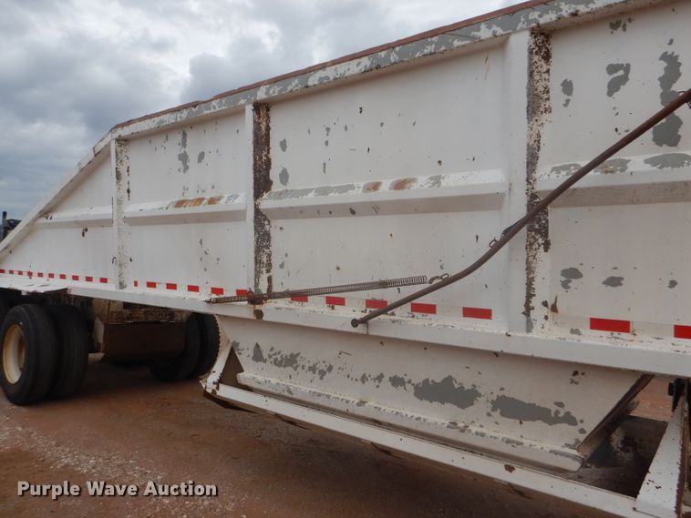 image for item DD4477 2009 Trail Blazer S-4002 bottom dump trailer