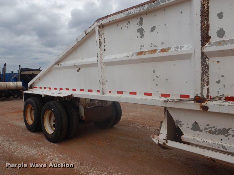 image for item DD4477 2009 Trail Blazer S-4002 bottom dump trailer