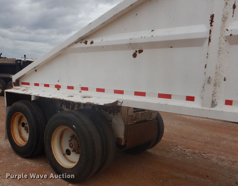 image for item DD4477 2009 Trail Blazer S-4002 bottom dump trailer