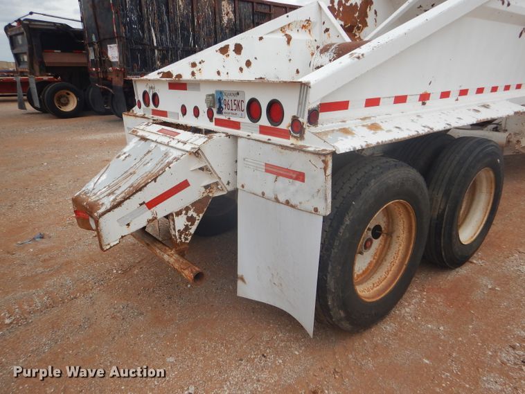 image for item DD4477 2009 Trail Blazer S-4002 bottom dump trailer