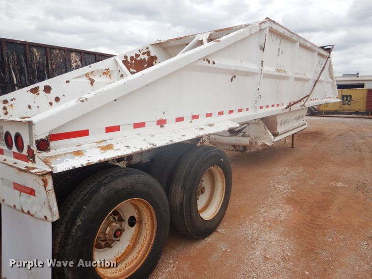 image for item DD4477 2009 Trail Blazer S-4002 bottom dump trailer