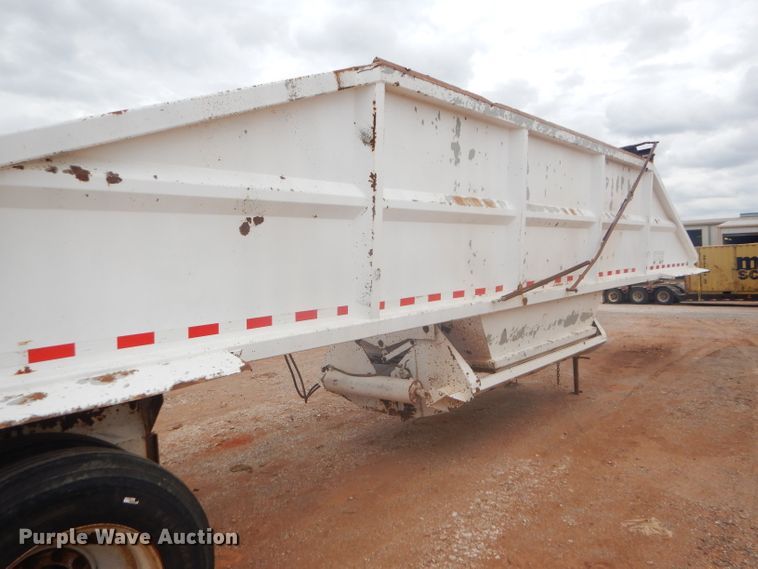 image for item DD4477 2009 Trail Blazer S-4002 bottom dump trailer