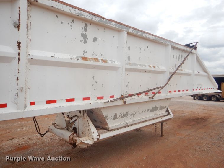 image for item DD4477 2009 Trail Blazer S-4002 bottom dump trailer