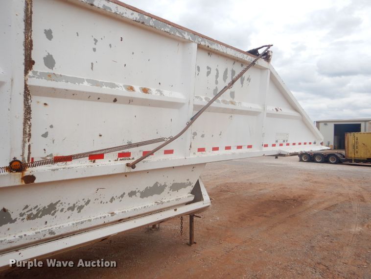 image for item DD4477 2009 Trail Blazer S-4002 bottom dump trailer