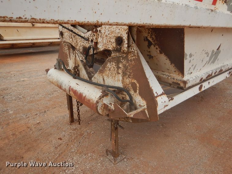 image for item DD4477 2009 Trail Blazer S-4002 bottom dump trailer