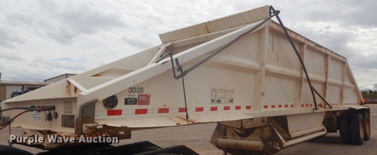 image for item DD4478 2007 Trail Blazer S-4002 bottom dump trailer