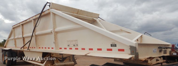 image for item DD4478 2007 Trail Blazer S-4002 bottom dump trailer