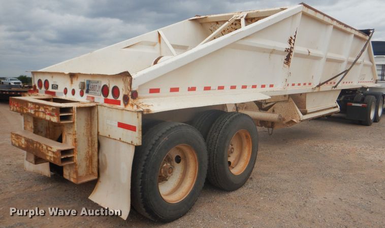 image for item DD4478 2007 Trail Blazer S-4002 bottom dump trailer
