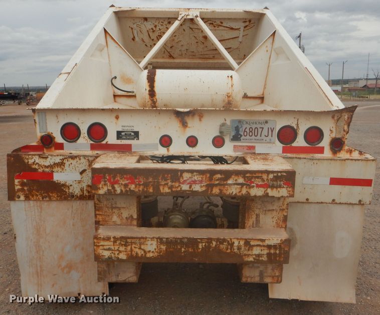 image for item DD4478 2007 Trail Blazer S-4002 bottom dump trailer
