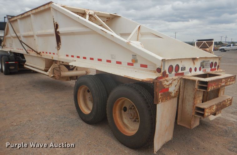 image for item DD4478 2007 Trail Blazer S-4002 bottom dump trailer