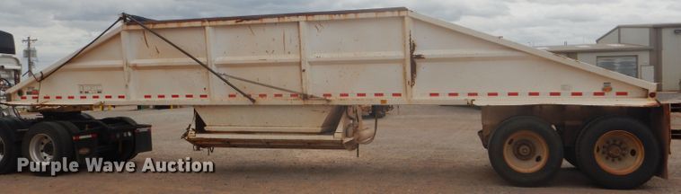image for item DD4478 2007 Trail Blazer S-4002 bottom dump trailer